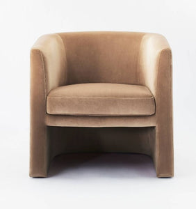 29 x 26 x30 Vernon Upholstered Barrel Accent Chair