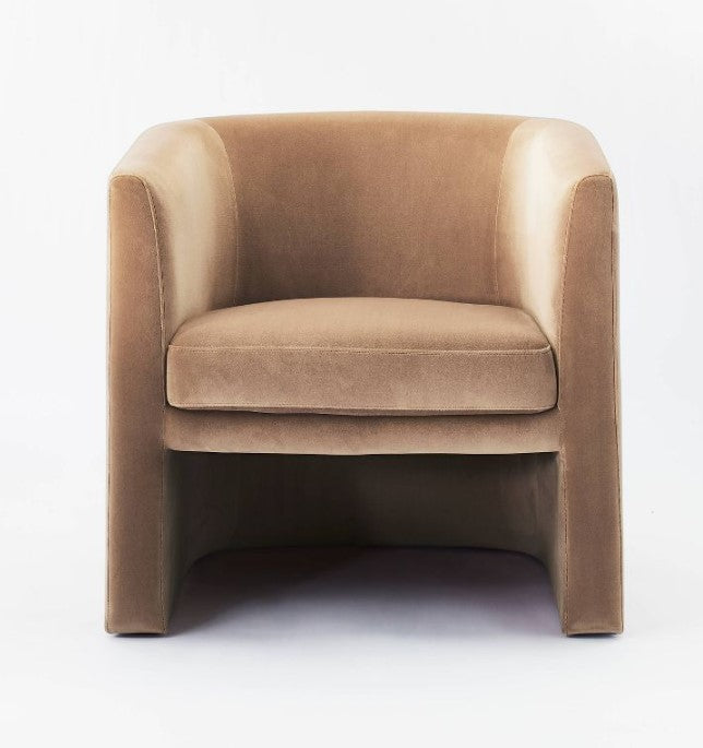 29 x 26 x30 Vernon Upholstered Barrel Accent Chair