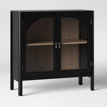 Load image into Gallery viewer, New Bedford 2 Door Accent Cabinet Black
