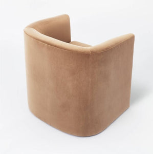 29 x 26 x30 Vernon Upholstered Barrel Accent Chair