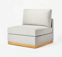 Load image into Gallery viewer, Woodland Hills Modular Sectional Chair Light Gray
