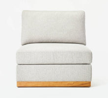 Load image into Gallery viewer, Woodland Hills Modular Sectional Chair Light Gray
