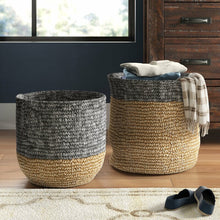 Load image into Gallery viewer, Seagrass 2 Piece Wicker Basket Set (Set of 2)
