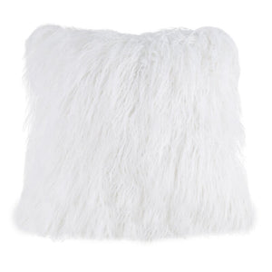 18" x 18" White Seale Square Pillow Cover and Insert