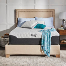 Load image into Gallery viewer, Sealy Cool + Clean 14” Medium-Firm Hybrid Mattress queen

