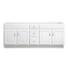 Load image into Gallery viewer, Searle 72&#39;&#39; Double Bathroom Vanity Base Only in White 3508RR
