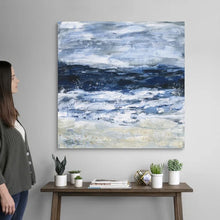 Load image into Gallery viewer, Seaside Escape II by Courtney Prahl - Painting on Canvas 36 x 36
