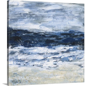 Seaside Escape II by Courtney Prahl - Painting on Canvas 36 x 36