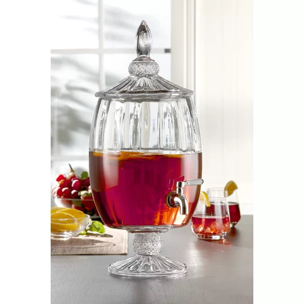 Sedgefield Optic Glass 217.6 oz. Beverage Dispenser