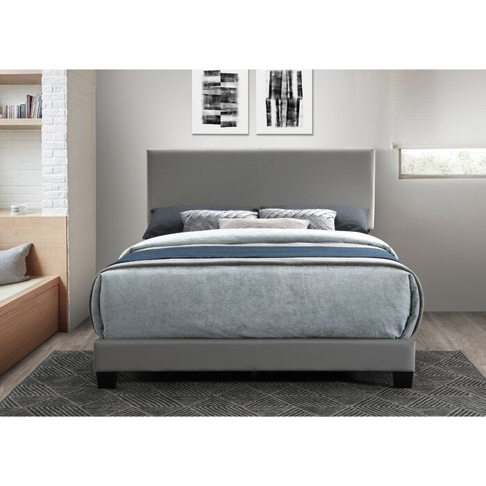 Queen Gray Seevers Upholstered Standard Bed (SB238)