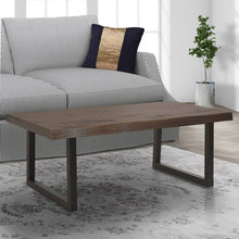 Load image into Gallery viewer, Sehnaz Solid Wood Sled Coffee Table
