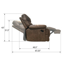 Load image into Gallery viewer, Sellars Manual Swivel Glider Recliner MRM774
