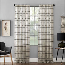 Load image into Gallery viewer, Semi-Sheer Curtain Panel 52 x 95 - Set of 2
