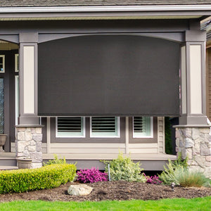 Pepper Semi-Sheer Outdoor Roller Shade 1128AH