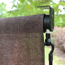 Load image into Gallery viewer, Coconut Brown Semi-Sheer Roll-Up Shade
