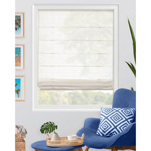 Load image into Gallery viewer, Semi-Sheer White Roman Shade CG225
