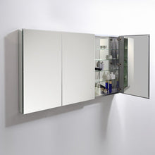 Load image into Gallery viewer, Senza Recessed or Surface Mount Framed Medicine Cabinet with 8 Adjustable Shelves SB1762
