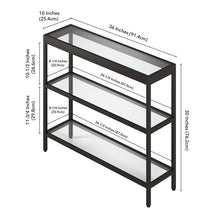 Load image into Gallery viewer, Seral Console Accent Table in Black (391MM)

