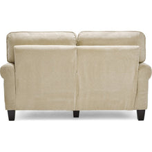 Load image into Gallery viewer, Copenhagen Modern Sofa 61&quot; Loveseat Couch with Pillowed Back Cushions and Rounded Arms

