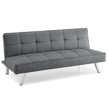 Load image into Gallery viewer, Jameson 66.1&quot; Armless Tufted Convertible Sleeper Futon Sofa
