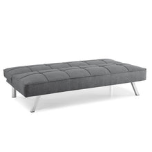 Load image into Gallery viewer, Jameson 66.1&quot; Armless Tufted Convertible Sleeper Futon Sofa
