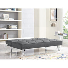 Load image into Gallery viewer, Jameson 66.1&quot; Armless Tufted Convertible Sleeper Futon Sofa
