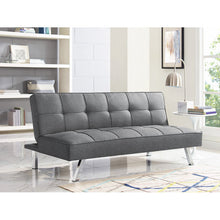 Load image into Gallery viewer, Jameson 66.1&quot; Armless Tufted Convertible Sleeper Futon Sofa
