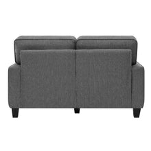 Load image into Gallery viewer, Serta Palisades Upholstered Square Arm Loveseat for Living Room
