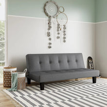 Load image into Gallery viewer, Terrington 66.9&quot; Armless Tufted Convertible Sleeper Futon Sofa
