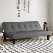Load image into Gallery viewer, Terrington 66.9&quot; Armless Tufted Convertible Sleeper Futon Sofa
