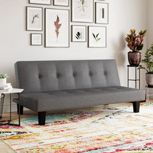 Load image into Gallery viewer, Terrington 66.9&quot; Armless Tufted Convertible Sleeper Futon Sofa
