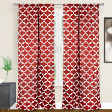 Load image into Gallery viewer, Sessoms Geometric Blackout Thermal Rod Pocket Curtain Panels - Set of 4 (DC230)
