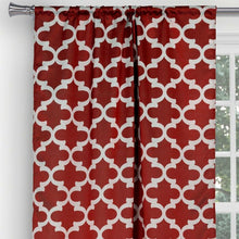 Load image into Gallery viewer, Sessoms Geometric Blackout Thermal Rod Pocket Curtain Panels - Set of 4 (DC230)
