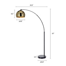 Load image into Gallery viewer, Sevag 67&quot; Arched Floor Lamp 3979RR

