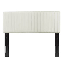 Load image into Gallery viewer, Sevenoaks Upholstered Panel Headboard Ivory Full/Queen #1211HW
