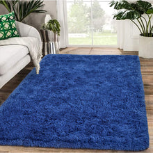 Load image into Gallery viewer, Shahen Performance Light Navy Rug, Rectangle 6&#39; x 9&#39;
