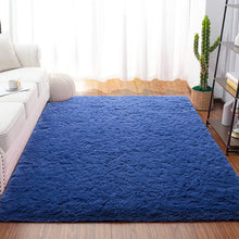 Load image into Gallery viewer, Shahen Performance Light Navy Rug, Rectangle 6&#39; x 9&#39;
