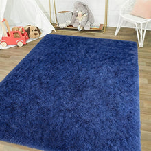 Load image into Gallery viewer, Shahen Performance Light Navy Rug, Rectangle 6&#39; x 9&#39;
