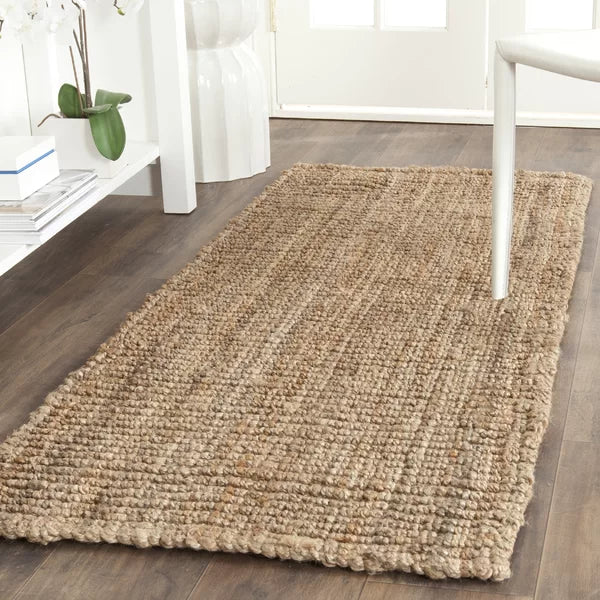 Shamiera Handmade Jute/Sisal Area Rug in Natural 2'6