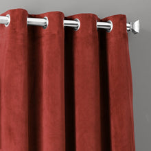 Load image into Gallery viewer, Sharpe Solid Blackout Thermal Grommet Single Curtain Panel (Set of 2) B70 320
