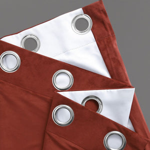 Sharpe Solid Blackout Thermal Grommet Single Curtain Panel (Set of 2) B70 320