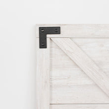 Load image into Gallery viewer, Shawburn Whitewashed Crossbuck Panel Headboard - Queen
