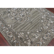 Load image into Gallery viewer, Rectangle 2&#39; x 3&#39; Shawsheen Handmade Tufted Brown/Gray Rug
