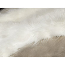 Load image into Gallery viewer, Shayne Faux Sheepskin Off White Area Rug 1197AH

