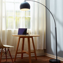 Load image into Gallery viewer, Shearwater 67&quot; Arched Floor Lamp in Black MR70
