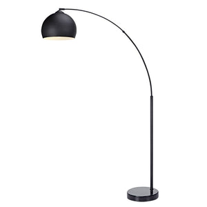 Shearwater 67" Arched Floor Lamp in Black MR70
