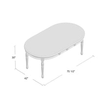 Load image into Gallery viewer, Shelburne Extendable Rubberwood Solid Wood Dining Set 5385RR (4 BOXES)
