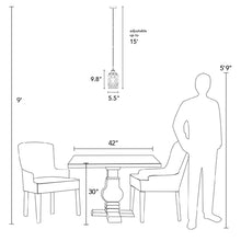 Load image into Gallery viewer, Shenna 1 - Light Single Cylinder Pendant
