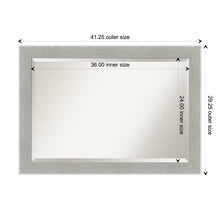 Load image into Gallery viewer, 29&quot; x 41&quot; Sherborne Traditional Beveled Bathroom/Vanity Wall Mirror MRM2934
