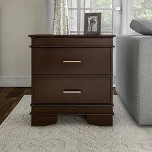 Load image into Gallery viewer, Sherbrooke 24&#39;&#39; Tall 2 - Drawer Nightstand in Dark Brown
